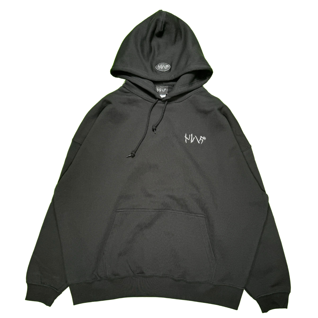トリハダオリジナルパーカー(Black)