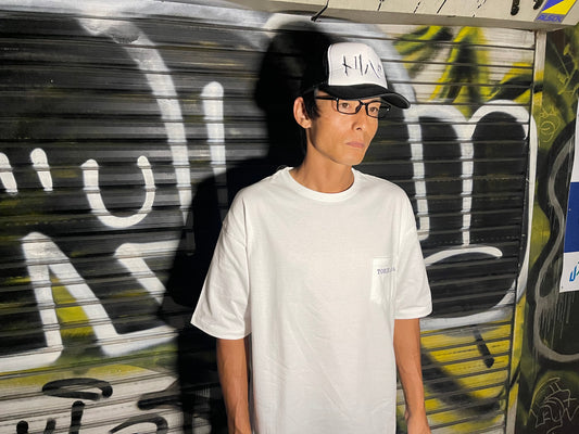 T-shirt Ouija-board(White) 胸ポケット無し