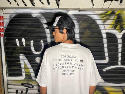 T-shirt Ouija-board(White) 胸ポケット無し
