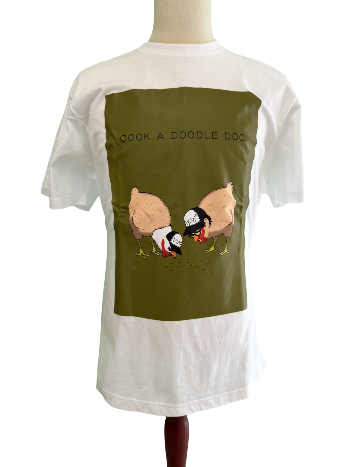 トリハダオリジナルTシャツ【ホワイト】｜商品画像1